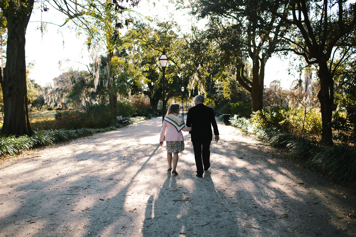 Fresh Connection: Adding free Wi-Fi to the city’s parks is one of many initiatives supported by the Messners’ Speedwell Foundation. The rollout began at parks closest to under-resourced neighborhoods, giving more families Internet access. Here, the couple visits with some students from Carolina Voyager Charter School at the Hampton Park wireless connection celebration.