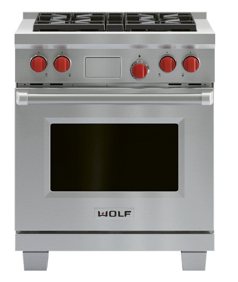 Dual-fuel 30&quot; Wolf range, $6,055,  at Ferguson Bath, Kitchen, &amp; Lighting Gallery