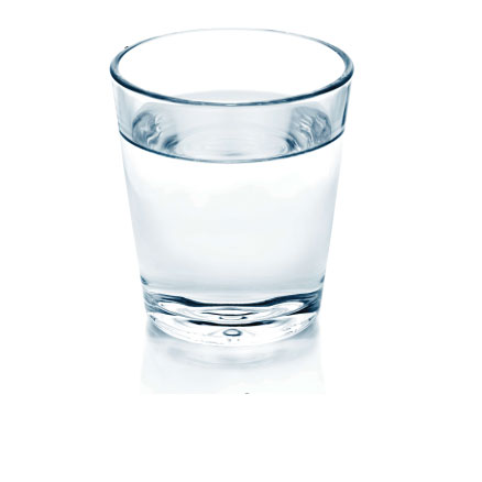 “Water is so underrated. I think it’s funny that we feel guilty for ordering ‘just a water’ at a restaurant.”