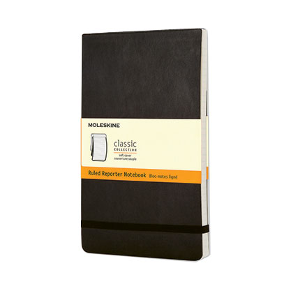 Taking Notes  “I never leave home without a Moleskine notepad and a pencil, Sharpie, crayon—anything I can write with.”