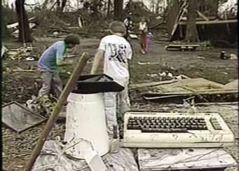 ...leaving many families with not much more than gratitude that they had evacuated.