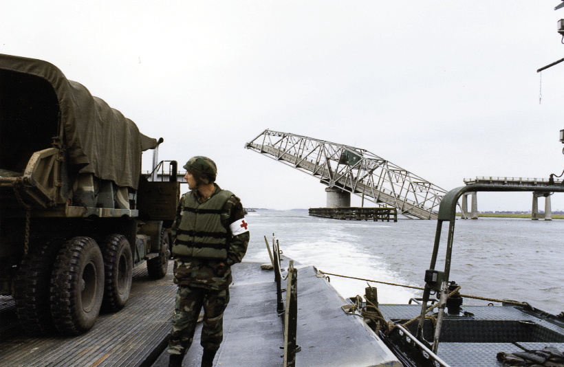 Martial law was instated on Sullivan’s Island and Isle of Palms, and armed National Guardsmen prevented returning homeowners from accessing either island.