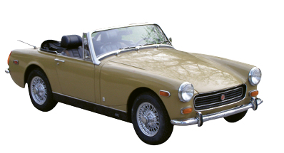 Classic Wheels - “I tinker with a 1973 MG Midget, which is an old British model. I’m building it into a hot-rod streetcar.”