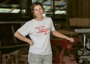 Leading Lady:  “My wife, Betsy, grounds me and makes me realize how much of an idiot I am.”