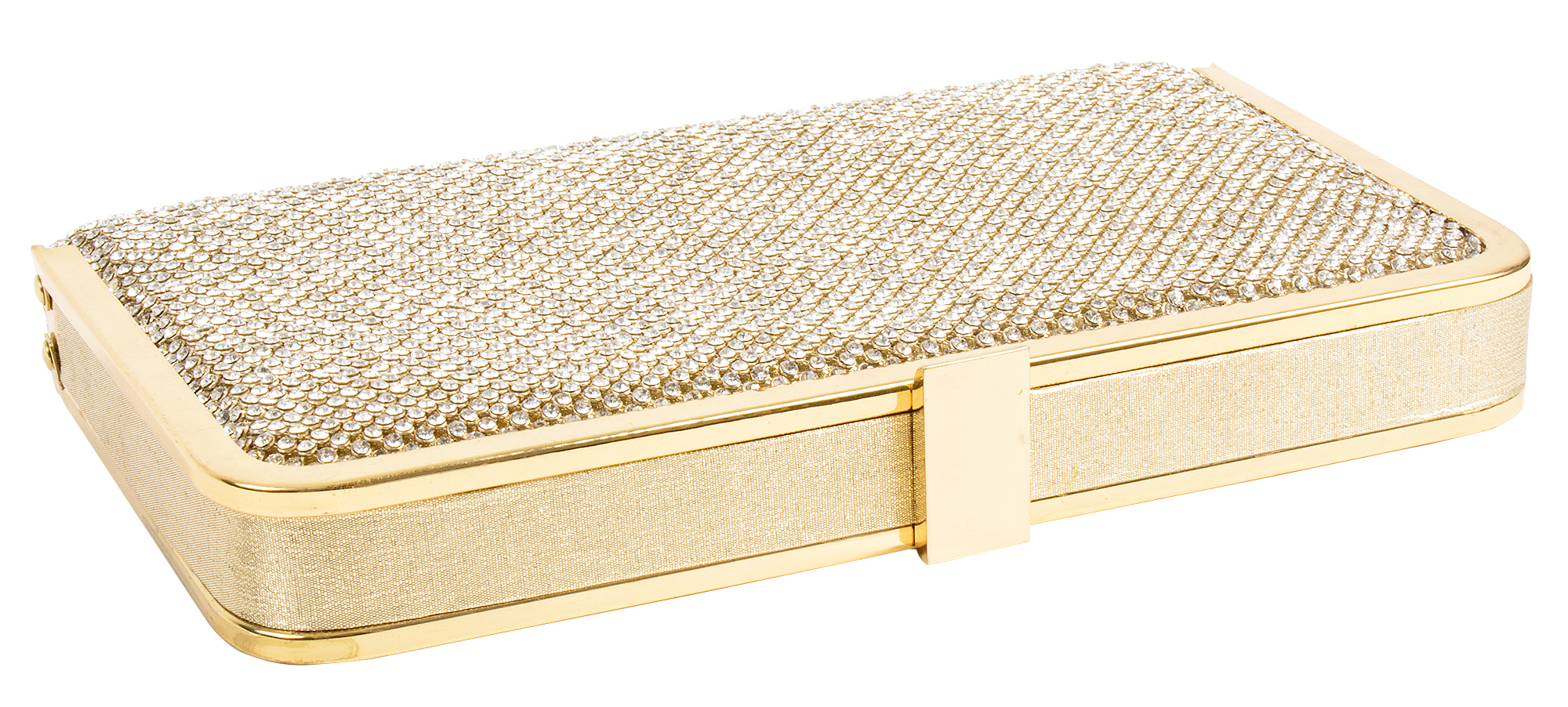 Rhinestone clutch, $128 at Out of Hand