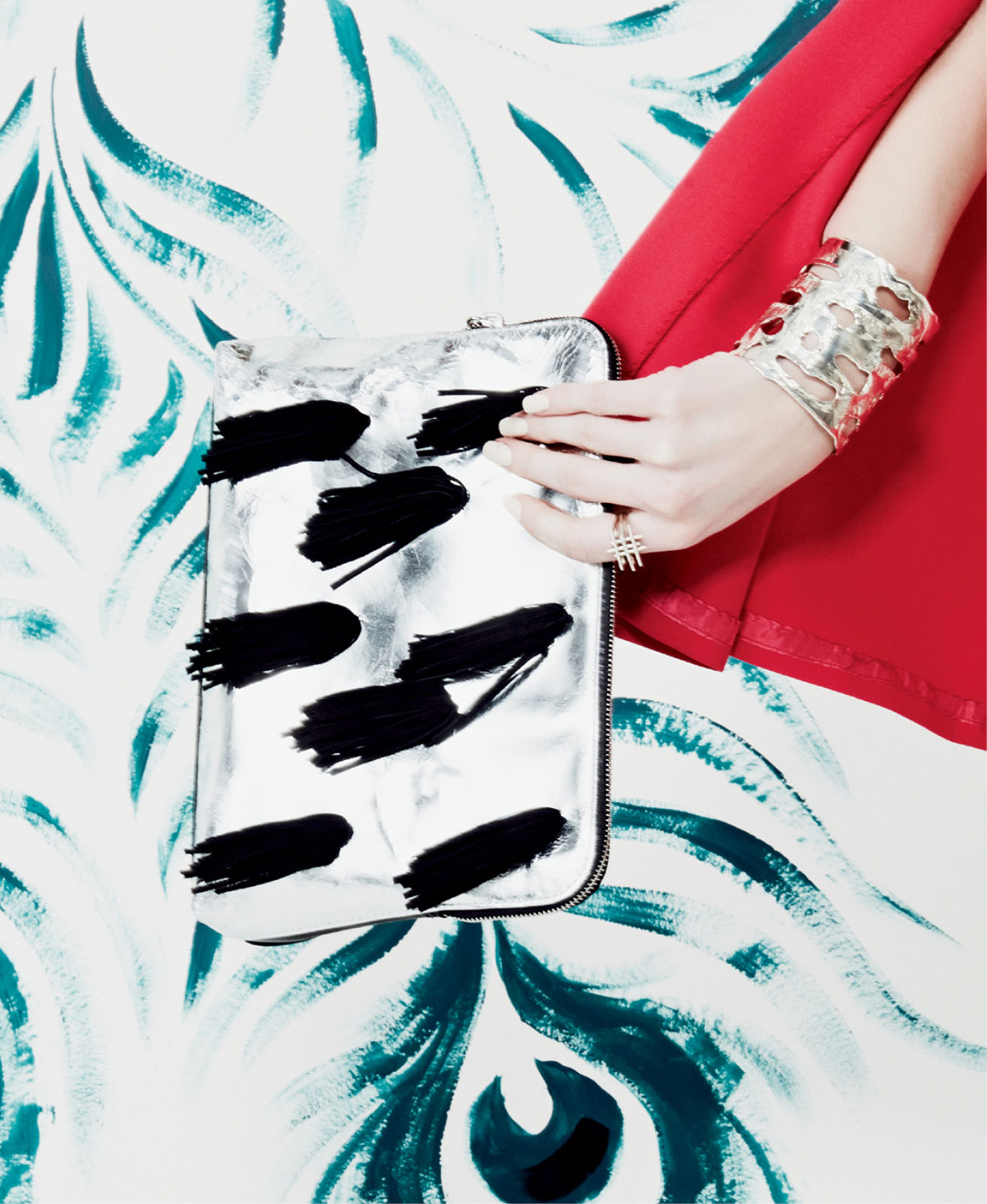 3.1 Phillip Lim “31 Minute” cosmetic zip clutch, $395 at Hampden Clothing