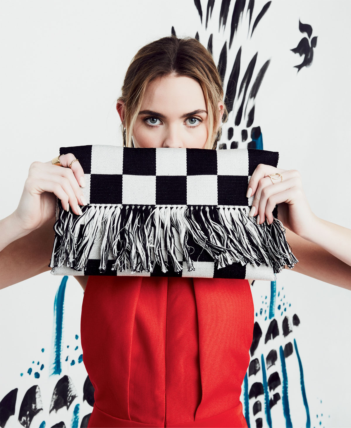 Pais Textil large chequered clutch, $84 at ibu