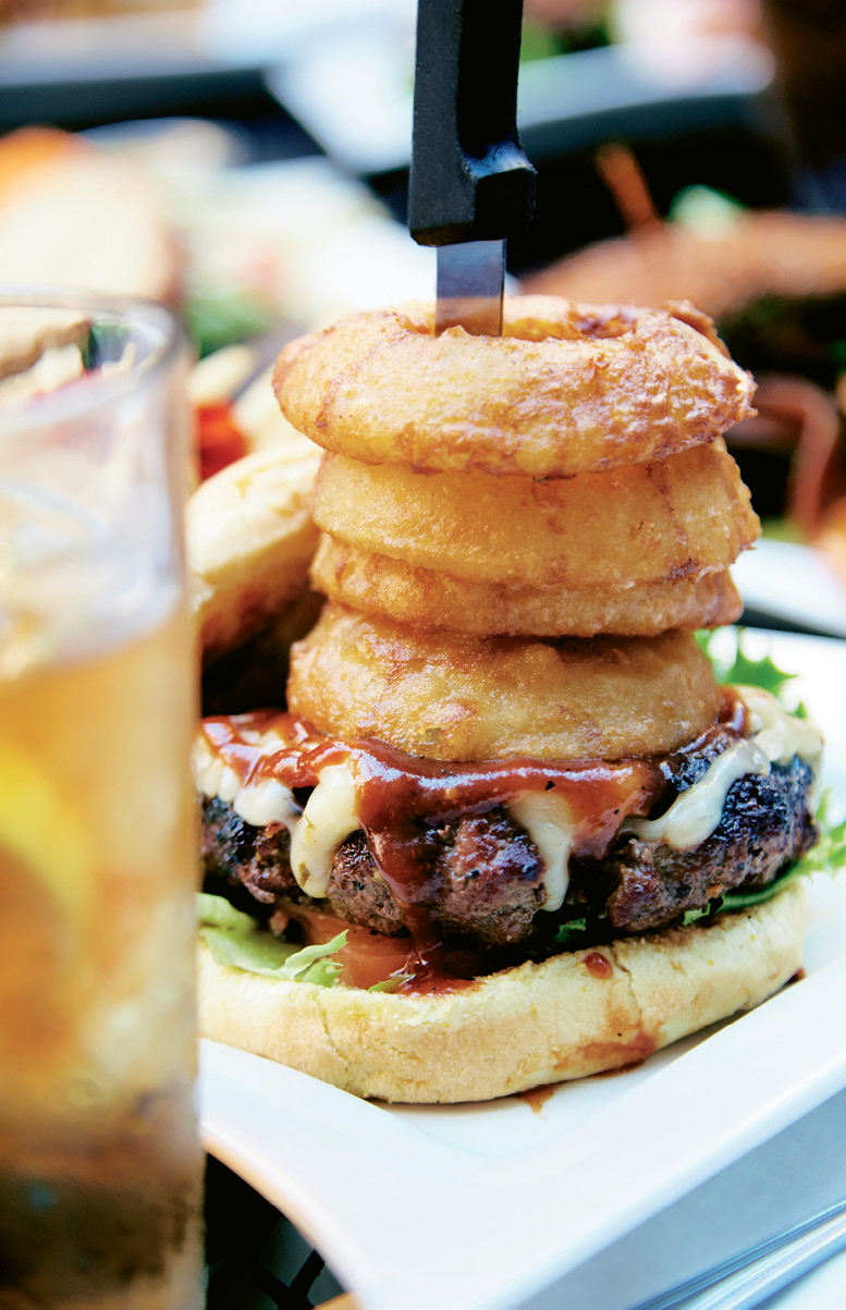 Lunch at The Square Root.