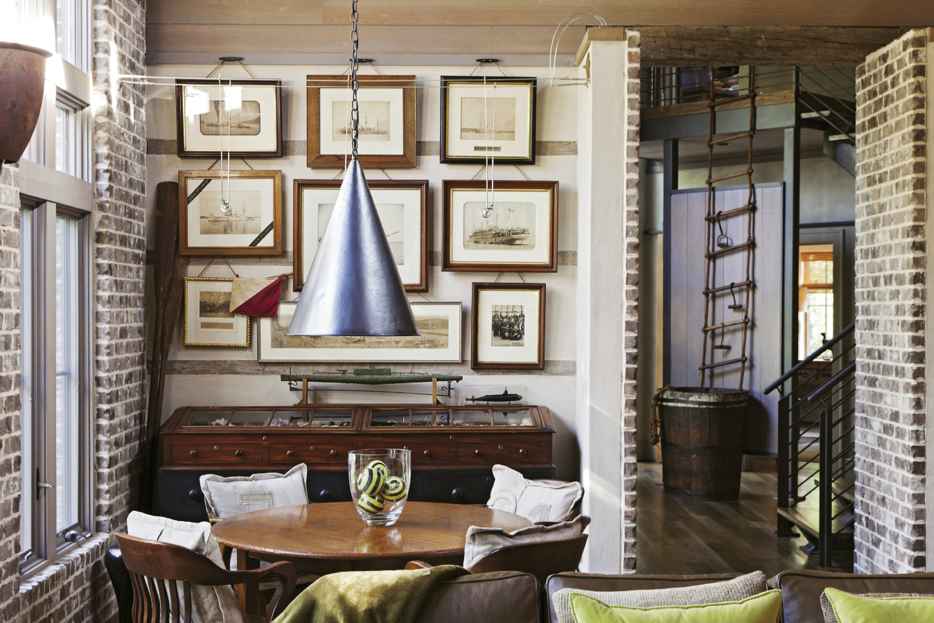 A maritime photo gallery provide spades of old-world charm.