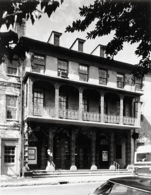 The Dock Street Theatre, which reopened with air conditioning in 1975