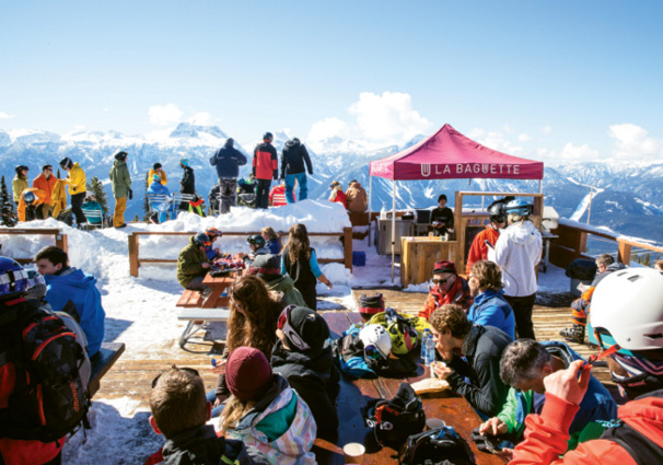 La Baguette at the Mackenzie Outpost
