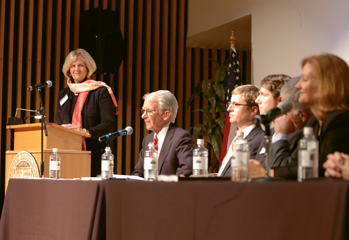 Open Forum: “Public engagement is at the core of what we do,” says Robinson. To that end, HCF has worked to ensure residents are informed by hosting forums led by national thought leaders.