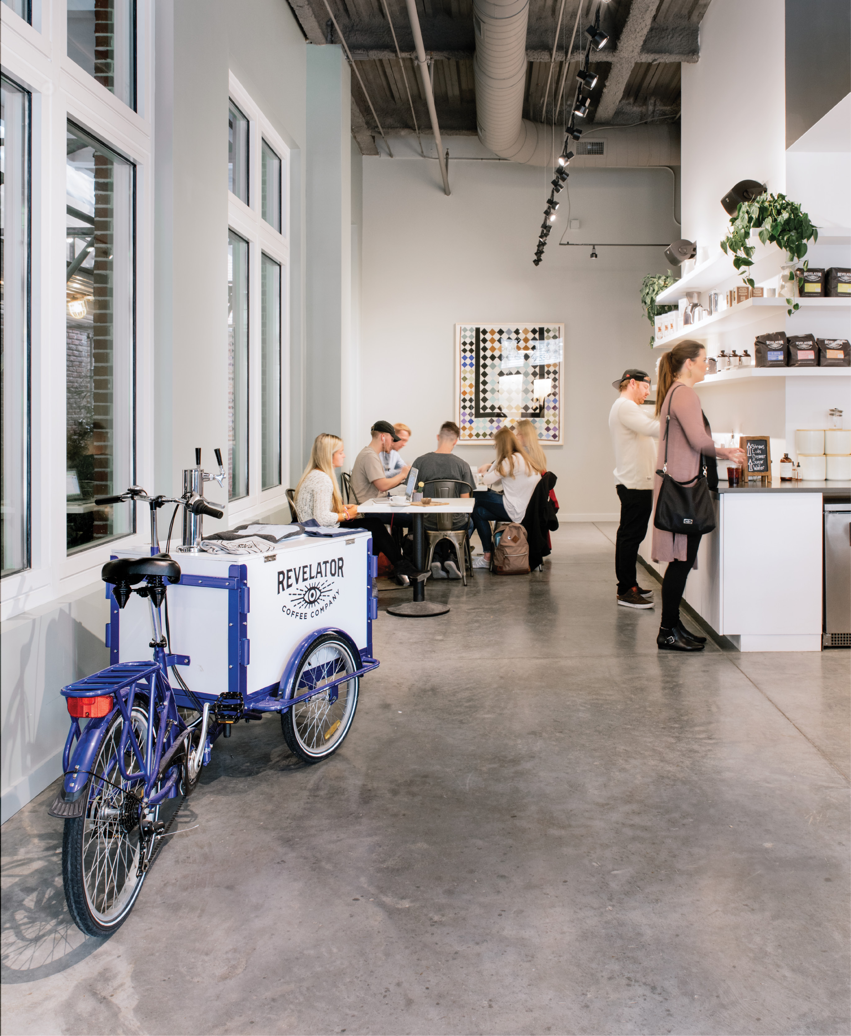 Birmingham-based Revelator opened its airy upper King Street storefront last November, adding to the peninsula’s coffee shop blend.