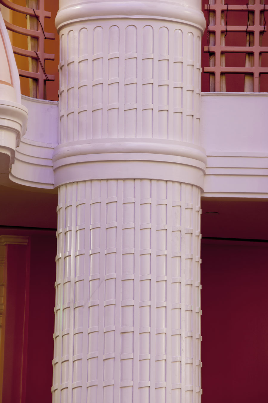 ... as well as the column designs.