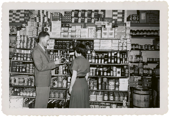 Delicacies imported from around the world