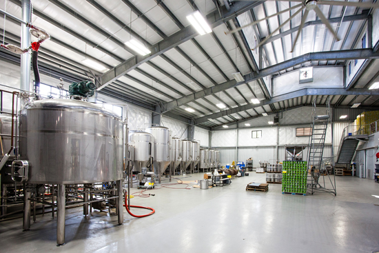 A view of Westbrook&#039;s production area.