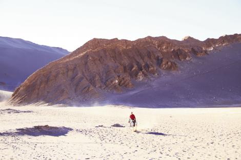 “The desert was so large and vast, it could be the most peaceful place I’ve ever been,” says Barnhardt.
