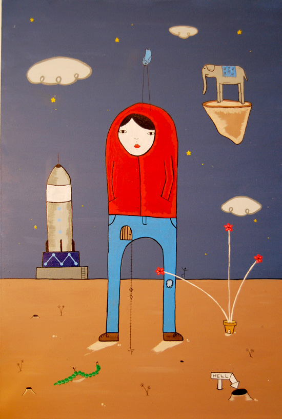 CHM Aug 2010 Artist Profile: Brian Bustos &quot;In Space&quot;