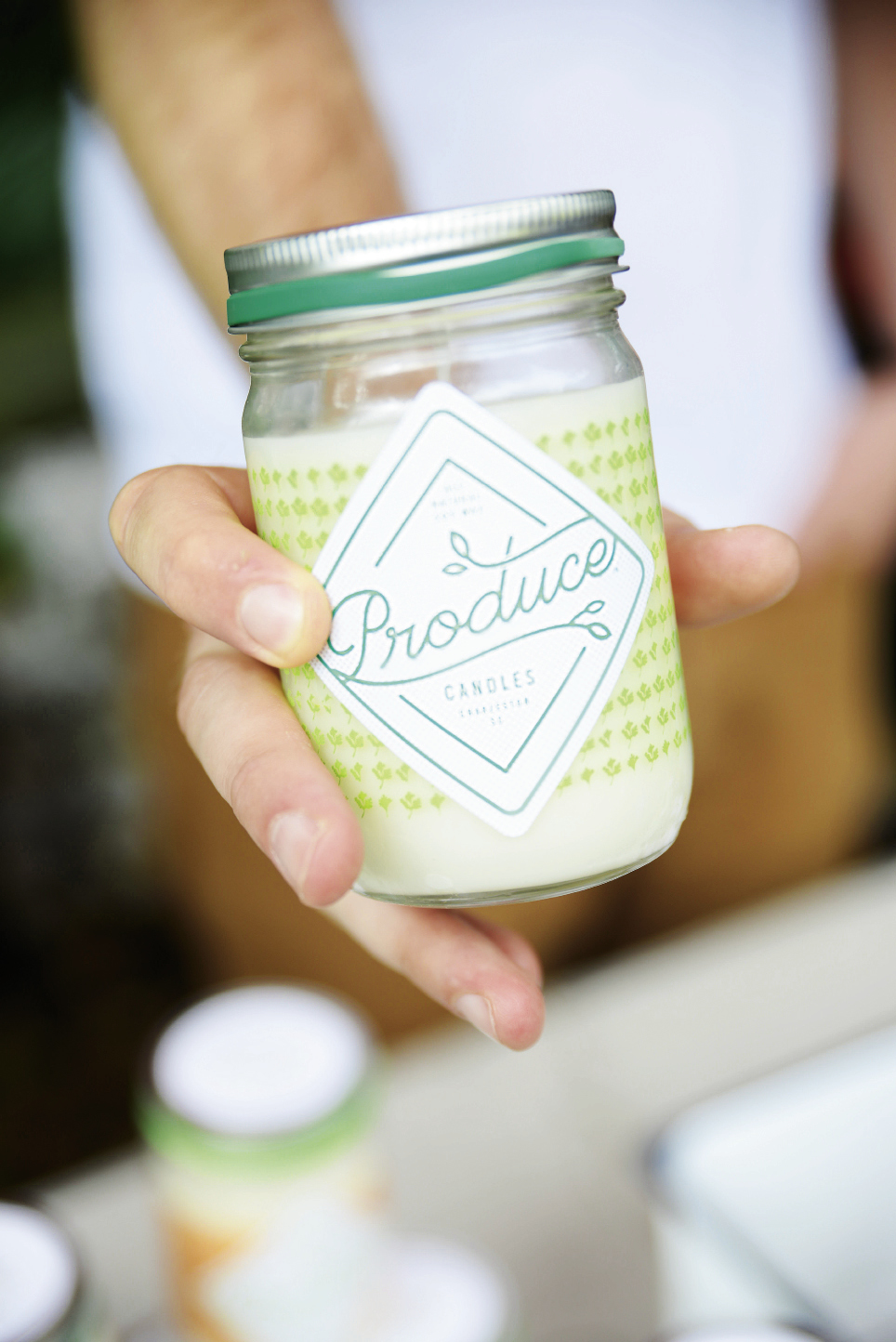 A fresh scent from Produce candles