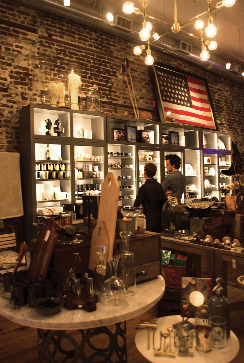 The Port Mercantile shop at The Restoration