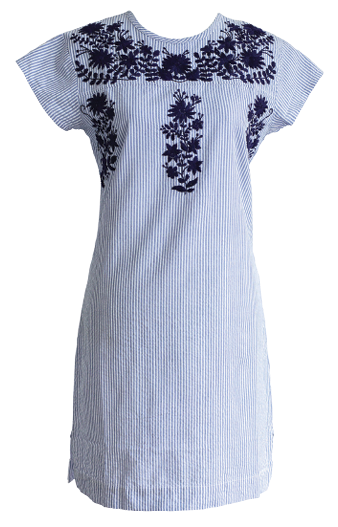 A dress by the Charleston-based Madison-Mathews