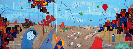 CHM Aug 2010 Artist Profile: Brian Bustos &quot;Manifestation of the Imprisoned Spirit&quot;