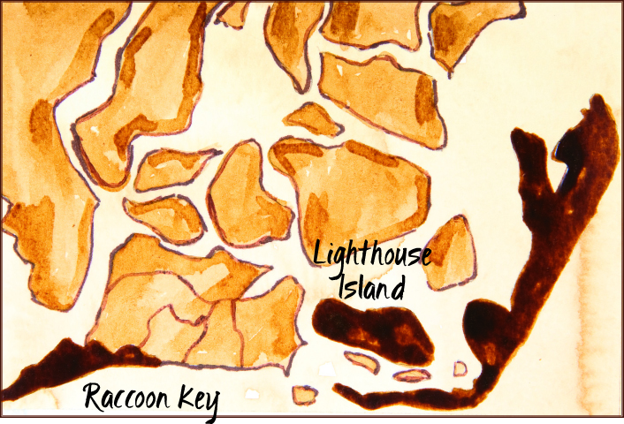 Cape Island, Lighthouse Island, &amp; Raccoon Key
