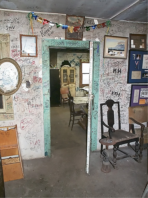 Thousands of regulars left their mark on the old building’s interior; photograph by Cramer Gallimore