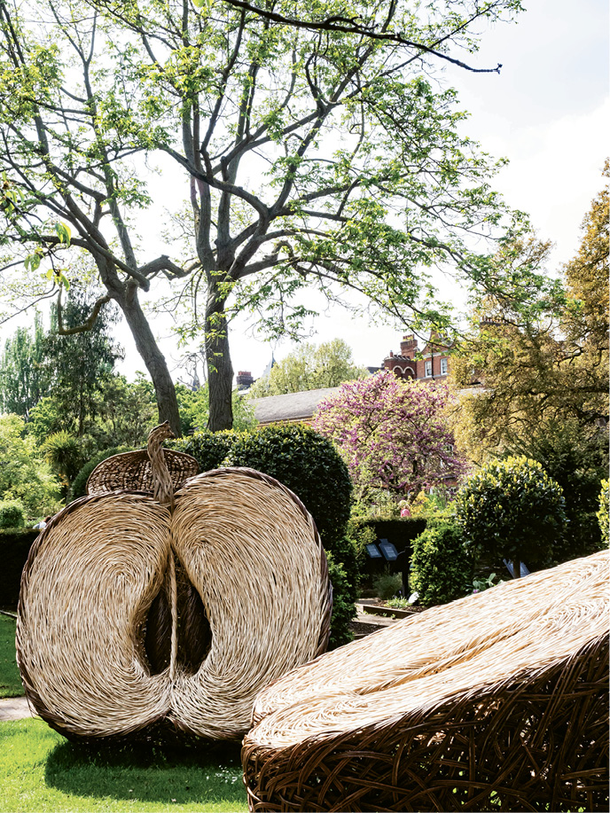 The scenery at Chelsea Physic Garden...