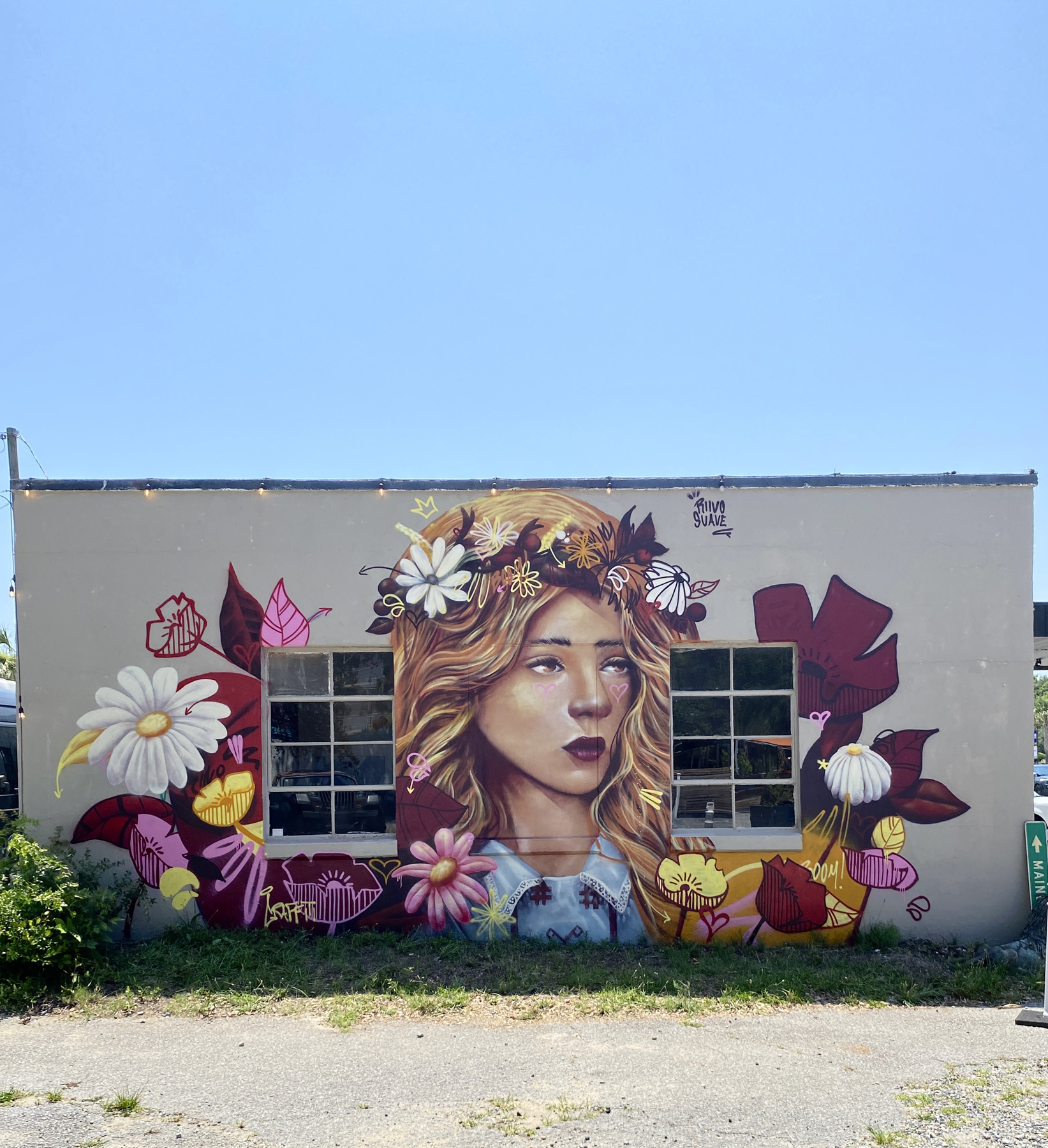 Coleman Blvd. mural by Kruuk in Mount Pleasant SC