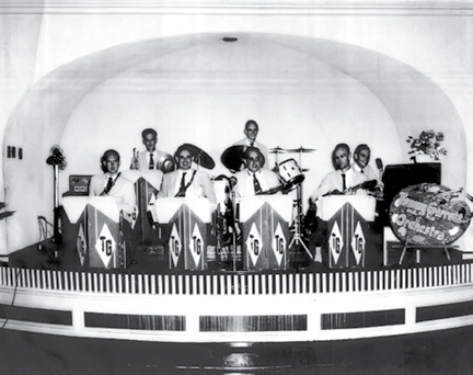 The orchestra at The Cavallaro