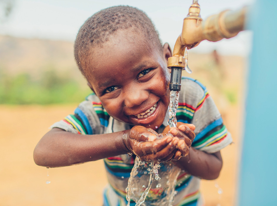 Water Mission cofounder Molly Greene in Kenya