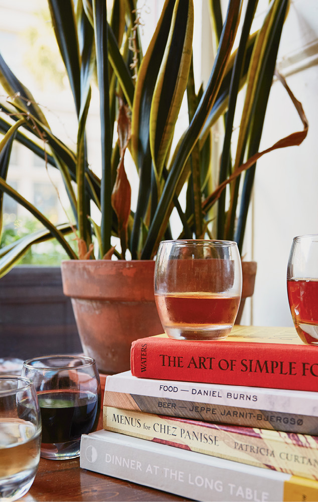 Bar Normandy diners enjoy glasses of wine from a well-curated but inexpensive list