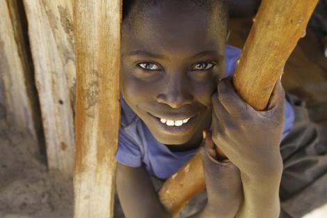 Cultural Exchange: Born to Explore places a large focus on the people and cultures encountered on their travels. Here, in a Himba village in Namibia, the director/cinematographer says he communicated with this child in high fives and looks.