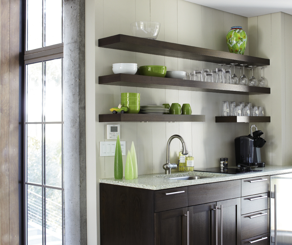 In Good Company: In the north wing of the house, guest quarters include a simple kitchenette and a pair of bedrooms with no-fuss furnishings.