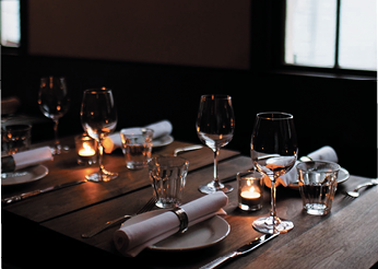 Date Night:  “Chez Nous is so romantic. My wife and I just celebrated our anniversary there.”