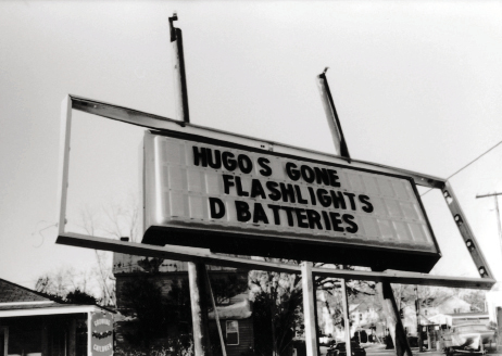 A sign in Mount Pleasant showed a return to business, not quite as usual.