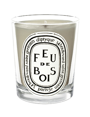 Diptyque “Feu de Bois” candle