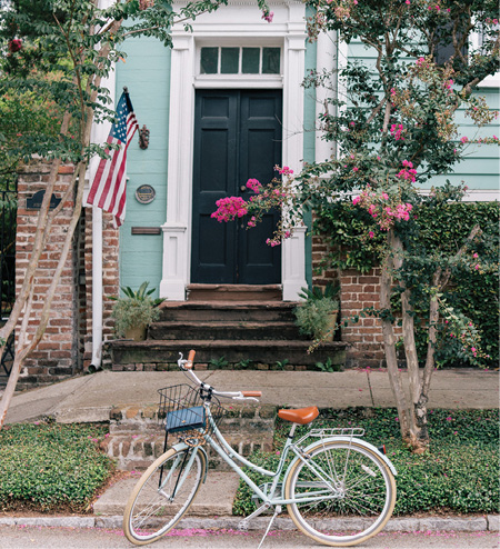 One of Engel’s Pure City cruisers in a Gal Meets Glam shot