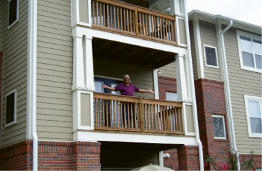 A happy resident of The Shires on John’s Island