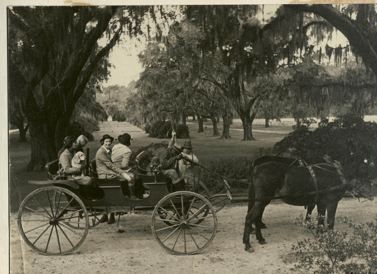 A photo shoot with Toni Frissell for Harper’s Bazaar