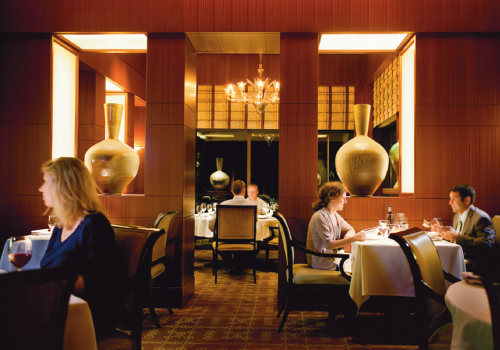 With celeb chef Scott Crawford as top toque at Heron’s, the culinary scene at The Umstead is as exciting as the property. The restaurant was designed as a place equally suitable for power brokers meeting for breakfast and foodies dining at night.