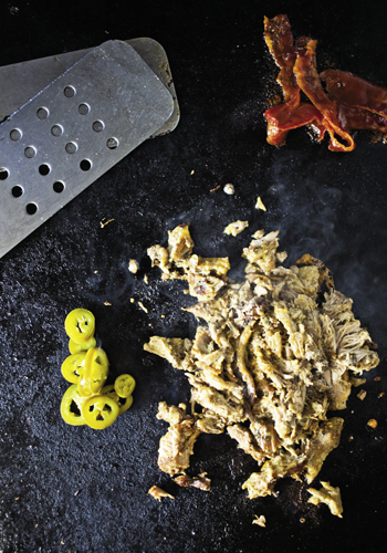 beer-braised pulled pork