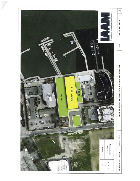 Continued fundraising to bring the International African American Museum to fruition; design underway, construction to begin 2016.