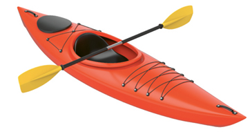 Chill Zone: “When I can, I like to get in the water—I’ll borrow a kayak from a friend.”