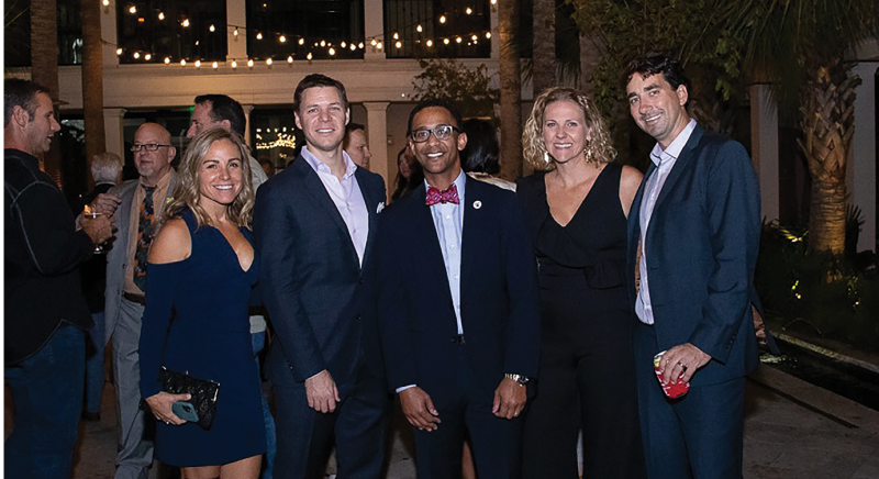 Sarah and Josh Hays, Scott Walker, and Heather and Chris Sumner