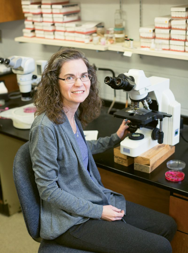 Dr. Denise Sanger, marine scientist with the Marine Resources Research Institute at the S.C. Department of Natural Resources
