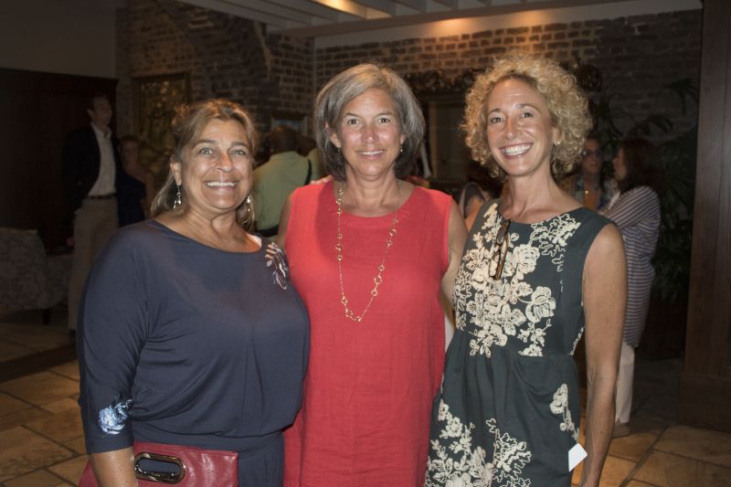 Karen Donadio, Jennifer Barickman, and Louie&#039;s Kids volunteer coordinator Jennifer Thackston