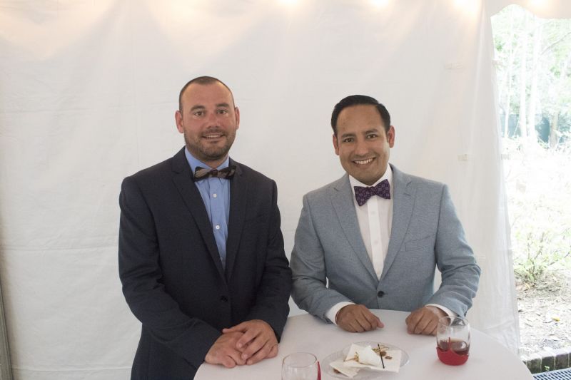 Eric Bosse and Jesus Meza