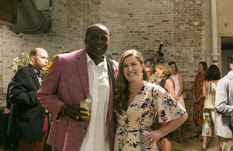 Harold Singleton and Lauren Gellatly